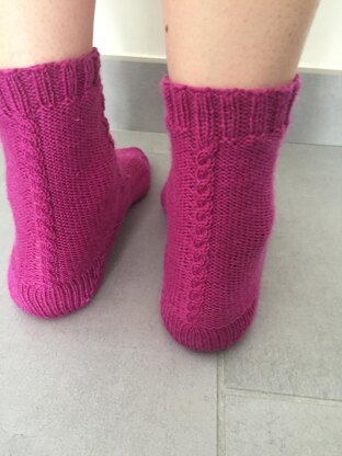 Camelia socks