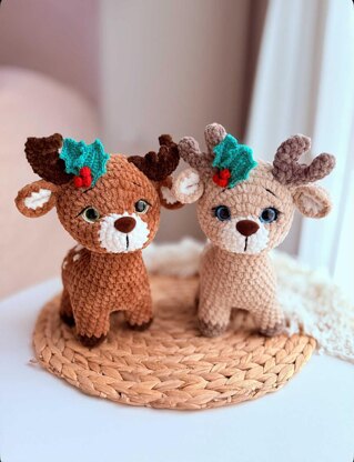 Plush Reindeer toy