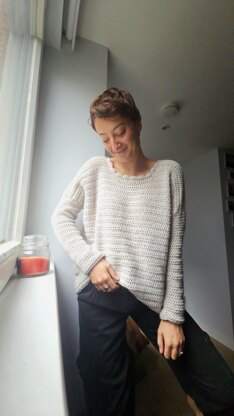 Oversized slouchy sweater