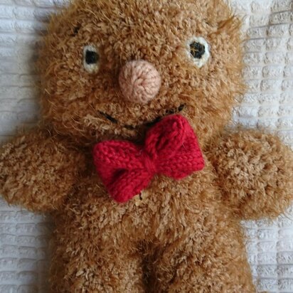 George the Gingerbread Man - knitting pattern