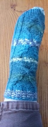 Wheatsheaf Aran Socks