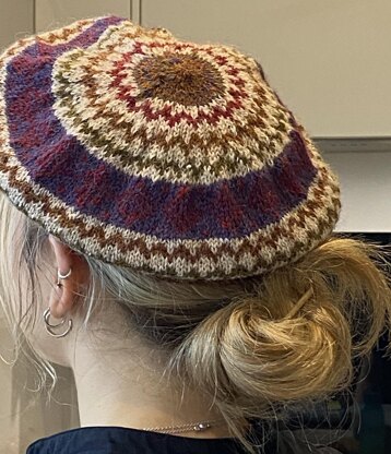 Beret designed for The People's Friend