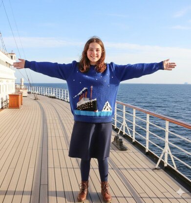Steamship Titanic Sweater