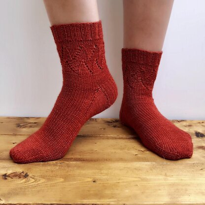 Dancing Flame Socks