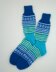 Touch of Fair Isle Socks