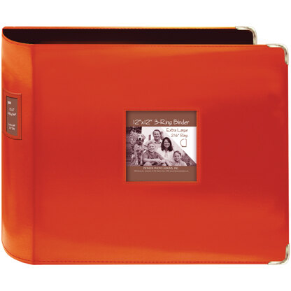 Pioneer Photo Album Boxes 3-Ring Sewn Leatherette Scrapbook