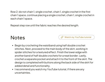 Pouch Pocket Mini Skirt