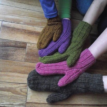 Comfy Mittens Family Style