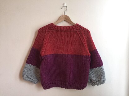 Colourful Chunky Jumper