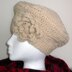 Spider Web Beret with Flower
