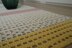 Fleur Filet Crochet Table Runner