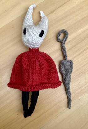 Hornet knitting pattern Hollow Knight