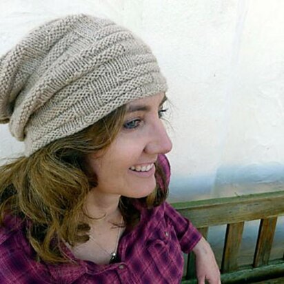 Squish Me Cap - knitting pattern