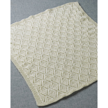 Pastille Blanket in Valley Yarns Haydenville - 1002 - Downloadable PDF