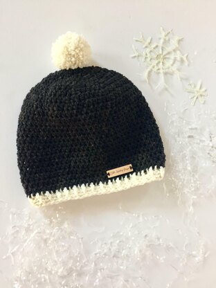 Hello Winter Pom-Pom Hat