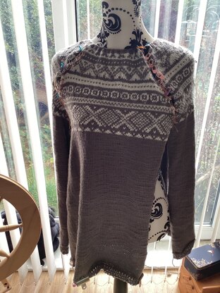 fair isle cardigan