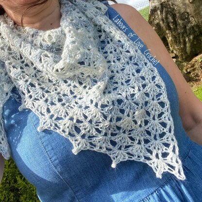 Slemish Thistle Shawl