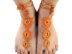 Three rings barefoot sandals