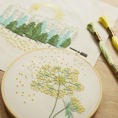 DMC Mindful Making: The Woodland Walk Embroidery Duo Kit