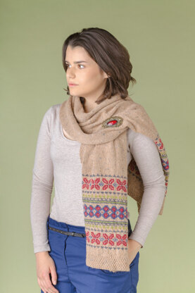 Knitted Scarves Wraps & Shawls by Sarah Hatton