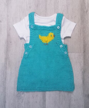 Baby Chick Pinafore