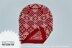 Latvian jacquard hat for men