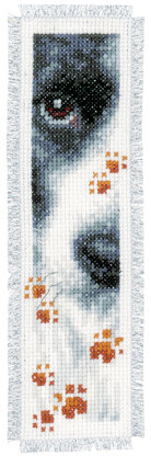 Vervaco Dog and Cat Cross Stitch Bookmarks Kit (Set of 2) - 6cm x 20cm