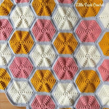 Hexi Puff Blanket