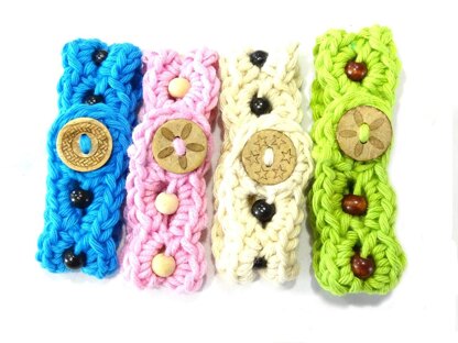 Crochet Beaded Bracelet