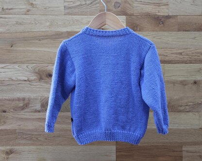 P183 Piper the Penguin Cardigan