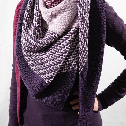 Fields of Lavender - knitting pattern