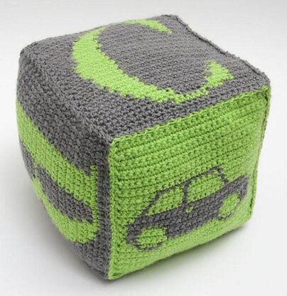 ABC crochet cube