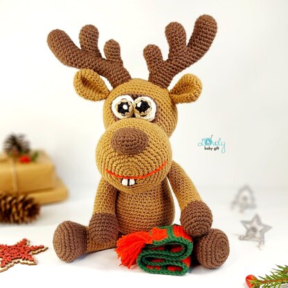 Christmas Deer Crochet Pattern