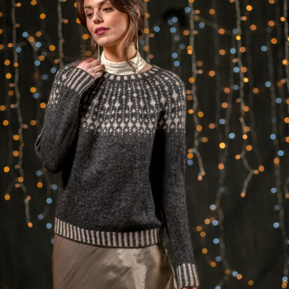 Esmeray Sweater in Berroco Vento - Downloadable PDF - knitting pattern