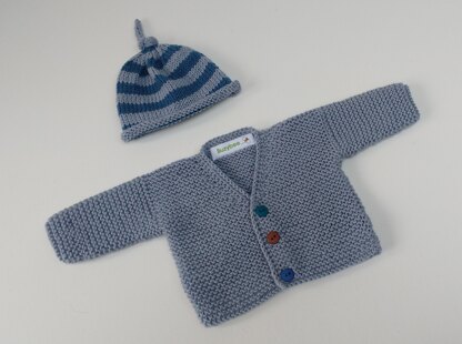 Noah Premature Baby Cardigan Set