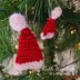 Santa Hat Tree Decoration