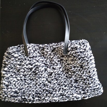 Squashy Zebra print bag