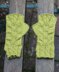 Green Fingers Fingerless Mitts