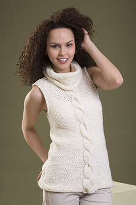 Certainty Vest in Tahki Yarns Aria