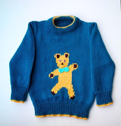 Dancing bear sweaters with Bear toy