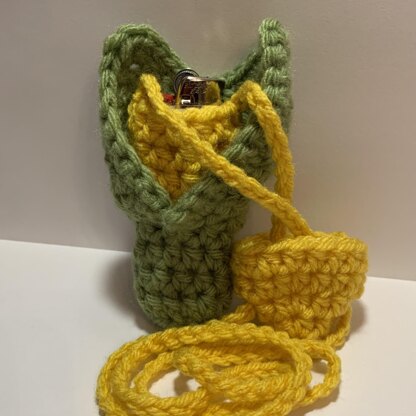 Crochet Lighter Holder, Stylish and Functional Accessory