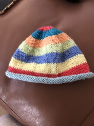 stripy hat
