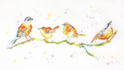 Creative World of Crafts Birds of a Feather Cross Stitch Kit