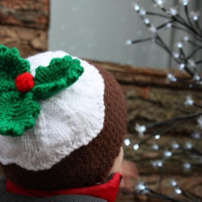 Chunky Christmas pudding hat