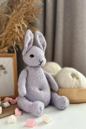 Bunny Knitting Pattern PDF – OlaKnittedBears