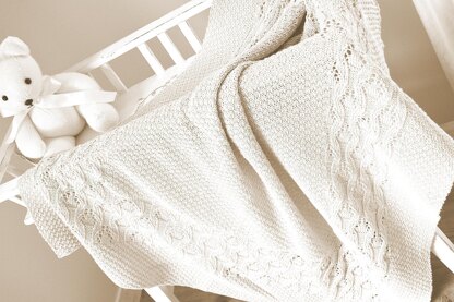 OGE Knitwear Designs P126 Bellvue Blanket PDF