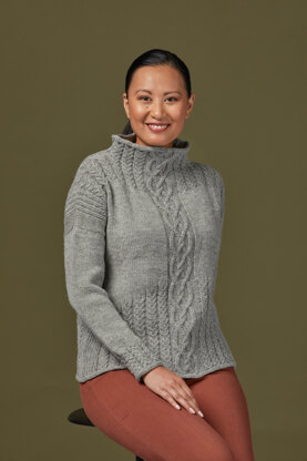 1240 Sahara -  Jumper Knitting Pattern for Women in Valley Yarns Northampton by Valley Yarns