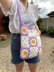 Across body granny squares bag