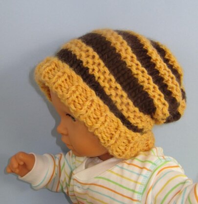 Baby Superfast Stripe Slouch Hat