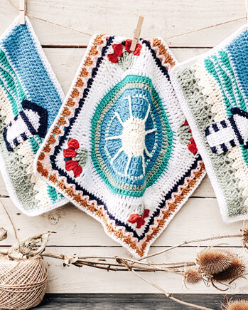 Postcards with love blanket #4